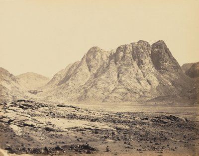 Mount Horeb, Sinai by Francis Frith
